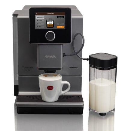 Ekspres ciśnieniowy do kawy NIVONA 970 + 1kg Kawy Brazylia GRATIS - tytanowy