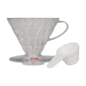 Hario V60-02 Drip plastikowy Clear