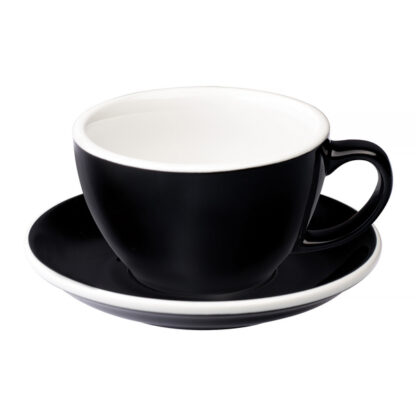 Filiżanka Cafe Latte 300ml ze spodkiem, seria EGG od LOVERAMICS