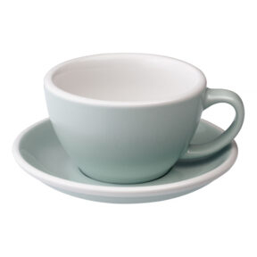 Filiżanka Cafe Latte 300ml ze spodkiem, seria EGG od LOVERAMICS