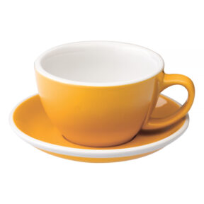Filiżanka Cafe Latte 300ml ze spodkiem, seria EGG od LOVERAMICS
