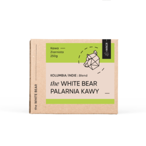 Kolumbia / Indie 250g kawa ziarnista świeżo Paloma